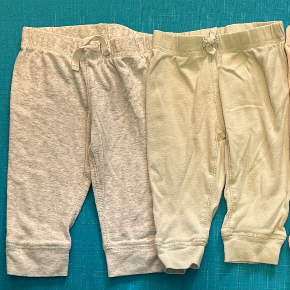 Carter's Kids Joggers - Gray and Cream